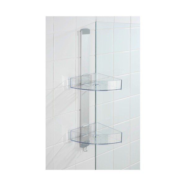 Stūra piekaramais vannasistabas plaukts Wenko Premium, 21 x 20 cm-image-1