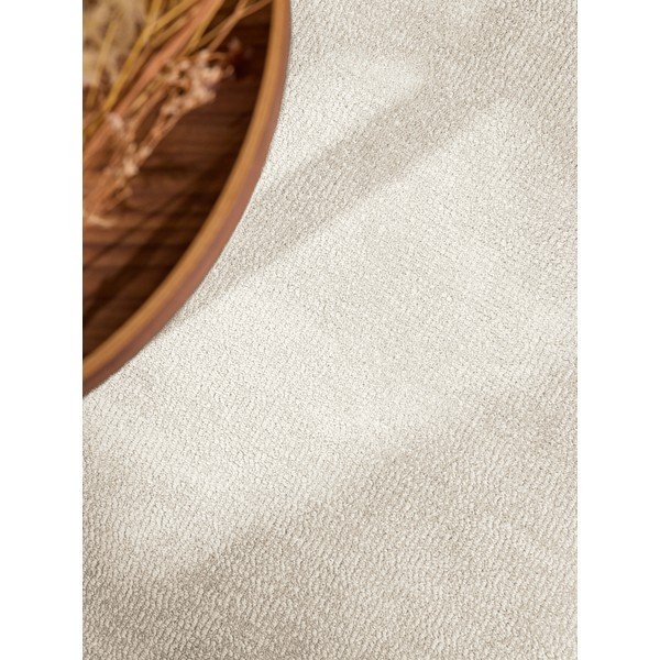 Krēmkrāsas ar rokām darināts paklājs no vilnas maisījuma 125x200 cm Kari Organic – Villeroy&Boch-image-3