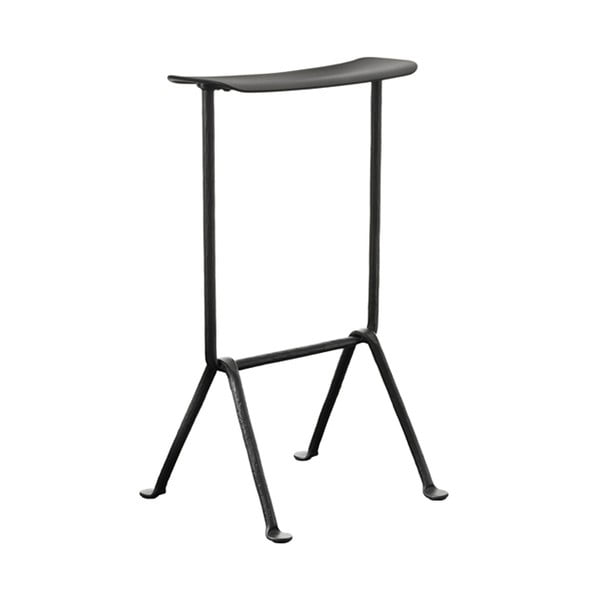 Melns bāra krēsls Magis Officina, augstums 75 cm