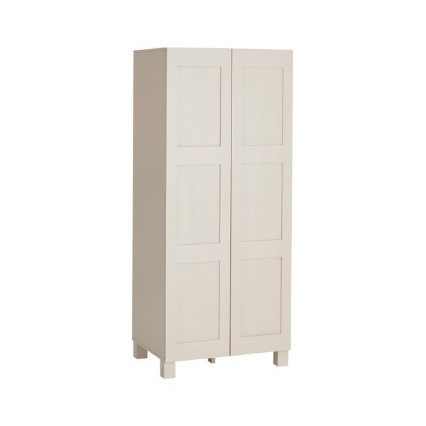 Pelēkbēšs piekarināms drēbju skapis no MDF 80x190x61 cm Ben – Ellos Home