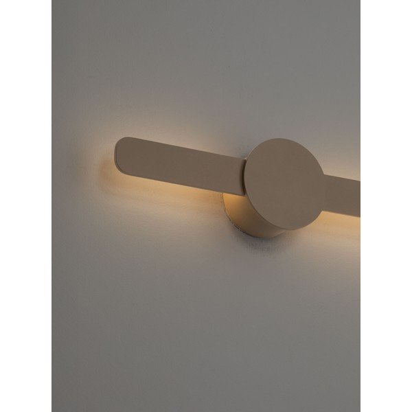 Pelēkbēša alumīnija LED sienas lampa Norei – Nova Luce-image-4