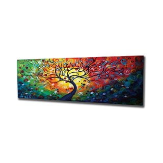 Sienas glezna uz audekla Tree, 80 x 30 cm