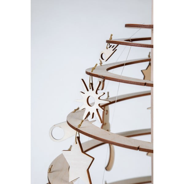 8 koka Ziemassvētku rotājumu komplekts Spira Medium-image-2