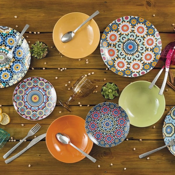 Porcelāna pusdienu komplekts (18 gab.) Marrakesh – VDE Tivoli 1996-image-2