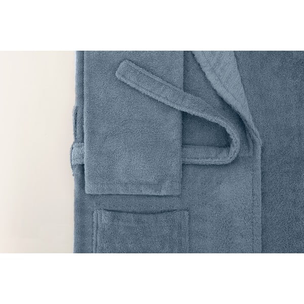 Zils kokvilnas halāts izmērs L/XL – Foutastic-image-4