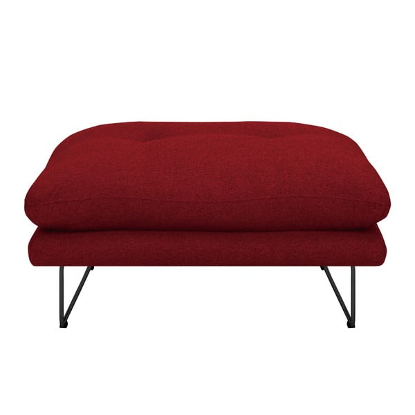 Sarkans dīvāns Windsor & Co Sofas Comet Ottoman