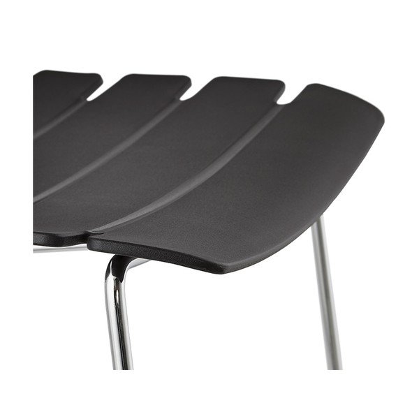 Melns bāra krēsls Kokoon Design Reny-image-3