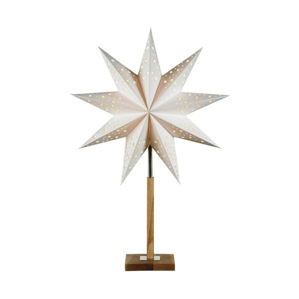 Balts Ziemassvētku gaismas dekors Solvalla – Markslöjd