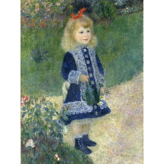 Gleznas reprodukcija Auguste Renoir – A Girl with a Watering Can, 30 x 40 cm