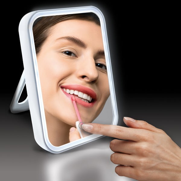 Kosmētikas spogulis ar gaismu 15x20 cm Ania – MSV-image-1