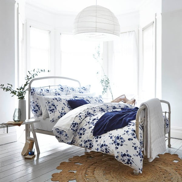 Zila gultasveļa Bianca Spring Cotton, 200 x 200 cm