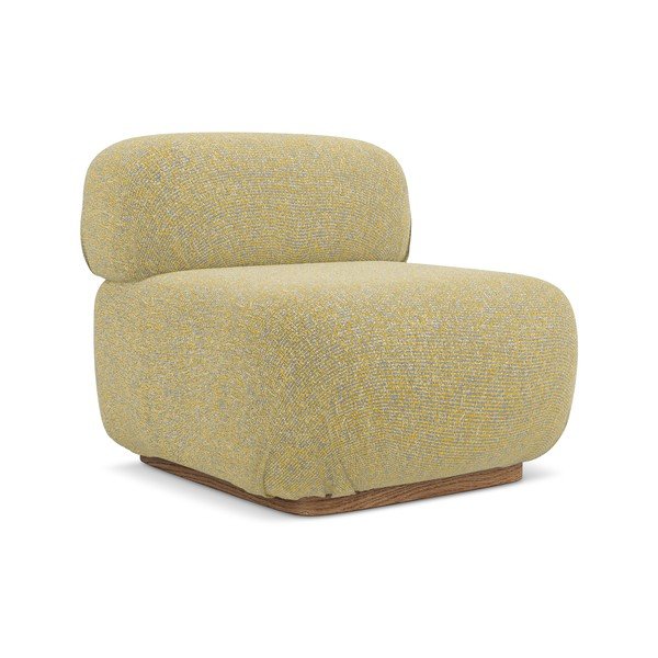 Dzeltena modulārā dīvāna daļa Ailani – Makamii-image-2