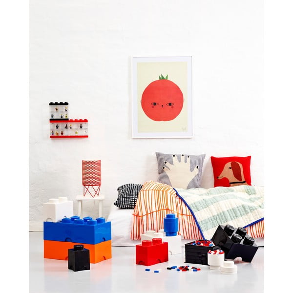 Melna uzglabāšanas kaste kvadrātveida LEGO®-image-2