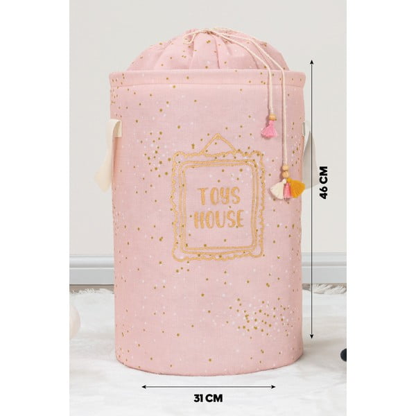 Auduma bērnu rotaļlietu grozs – Mioli Decor-image-2