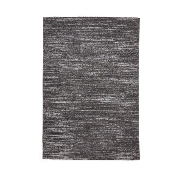 Tumši pelēks mazgājams paklājs no pārstrādātas šķiedras 160x230 cm Flores – Think Rugs