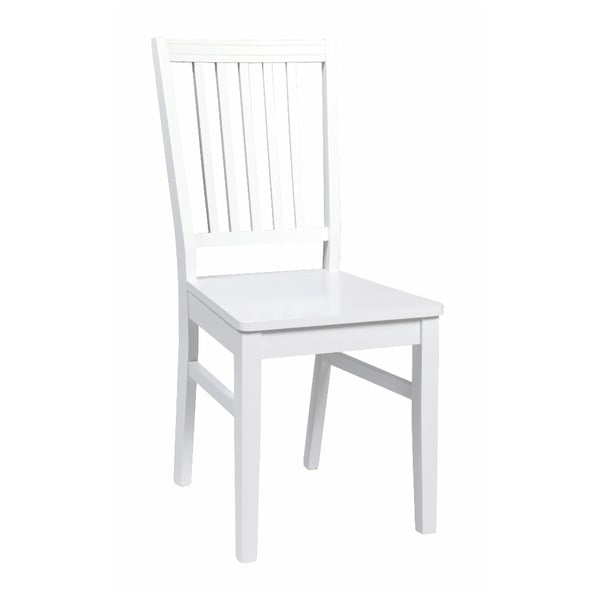 Balts kaučukkoka ēdamistabas krēsls Rowico Wittaskar