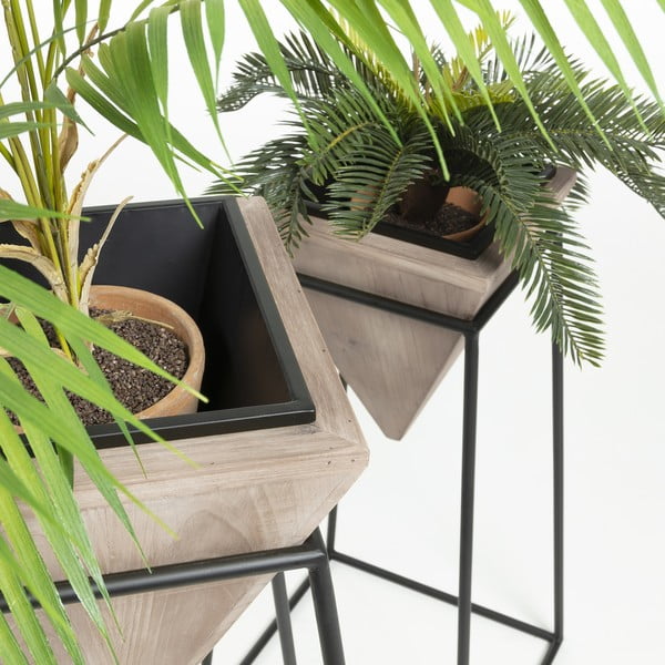 2 puķu podu komplekts Kave Home Star-image-1