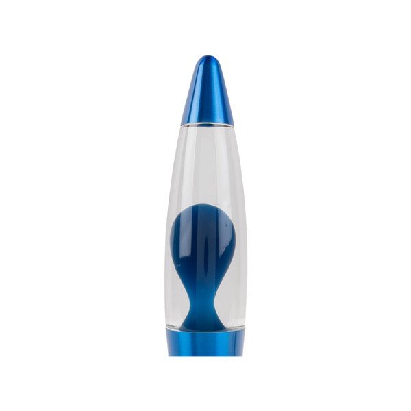 Zila stikla lavas lampa (augstums 35,5 cm) Funky Rocket Lava – Leitmotiv-image-2