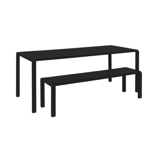 Alumīnija dārza ēdamgalds 97x214 cm Vondel – Zuiver-image-3