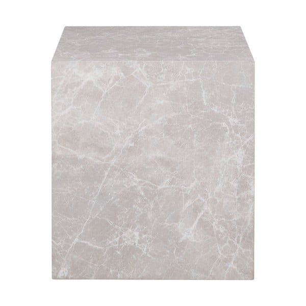 Sānu galdiņš ar marmora imitāciju 40x40 cm Prague – House Nordic-image-2