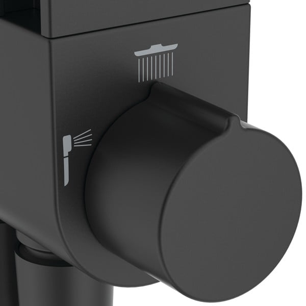 Matēti melns metāla dušas komplekts 110 cm ALU+ – Ideal Standard-image-3