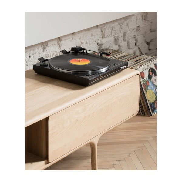 Ozolkoka TV kumode ar 2 atvilktnēm Gazzda Fawn-image-1