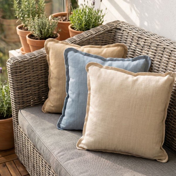 Spilvendrānas (2 gab.) 40x40 cm Linen – Mioli Decor-image-2