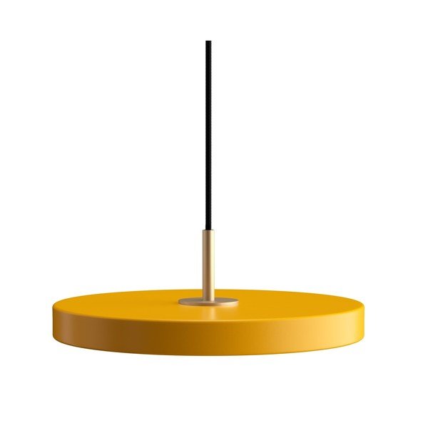 Dzeltena LED piekaramā lampa no metāla ø 31 cm Asteria Mini – UMAGE