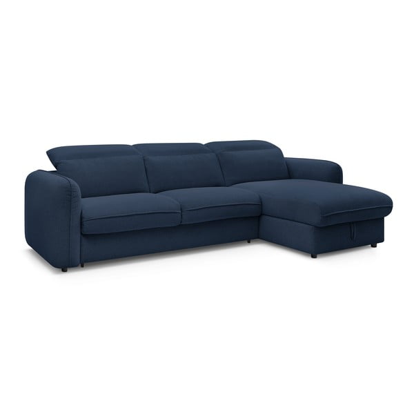 Tumši zils salokāms stūra dīvāns (ar maināmu stūri) Achille – Bobochic Paris-image-3