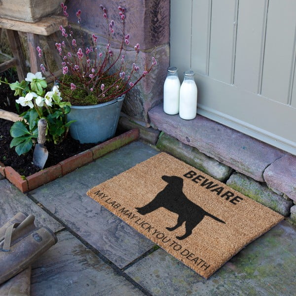 Kokosšķiedras kājslauķis 40x60 cm Labrador – Artsy Doormats-image-2