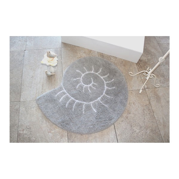 Vannas istabas paklājs Helix Grey, ⌀ 90 cm