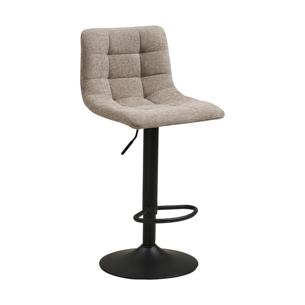 Bēšs polsterēts bāra krēsls ar regulējamu augstumu (sēdekļa augstums 61 cm) Middelfart – House Nordic