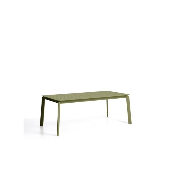 Metāla dārza ēdamgalds 100x205 cm Brela – Kave Home-image-4