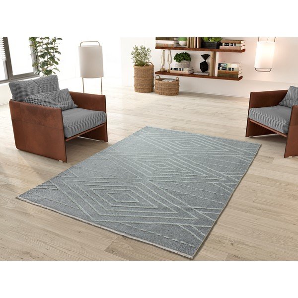 Pelēks paklājs 80x150 cm Lux – Universal-image-1