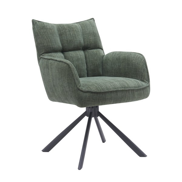 Zaļi polsterēti ēdamistabas krēsli (2 gab.) Marilla – Unique Furniture-image-4