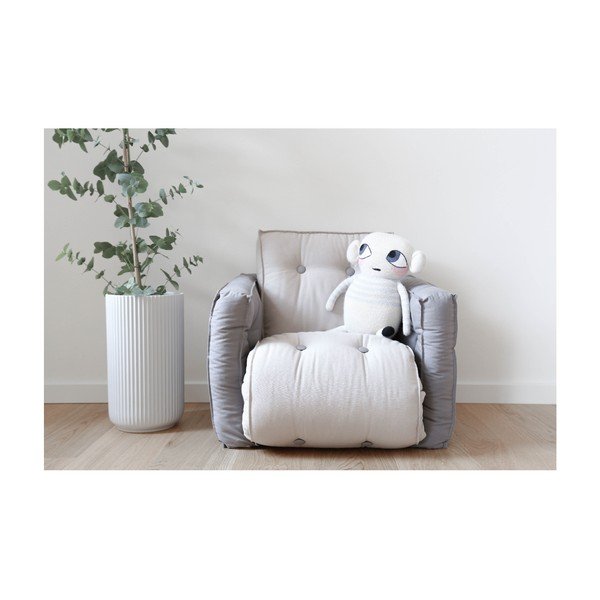 Bērnu saliekamais krēsls Karup Design Mini Dice Dark Grey Creamy-image-3