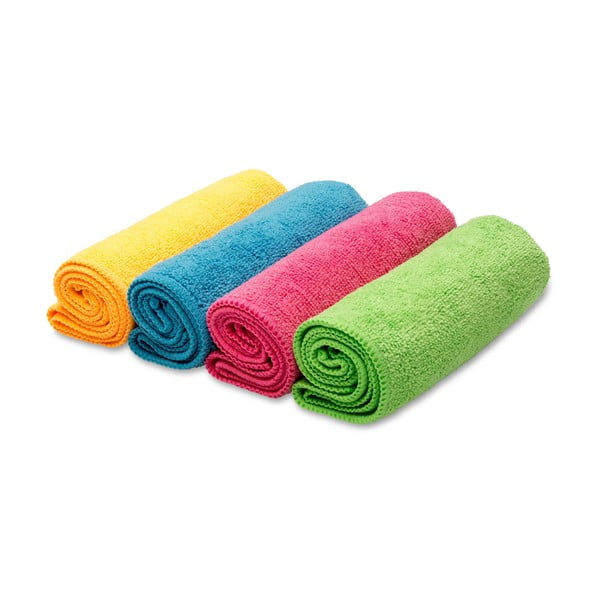 Mikrošķiedras tīrīšanas drānas (4 gab.) Colors – Vileda-image-4