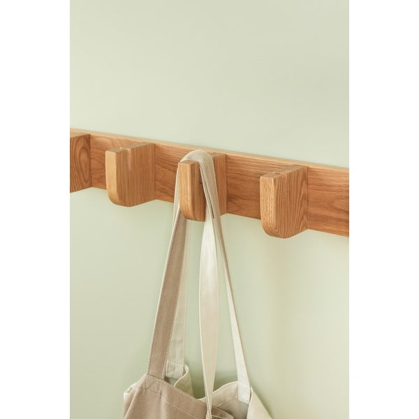 Dabīga toņa ozola masīvkoka sienas pakaramais Nomad – Hübsch-image-1