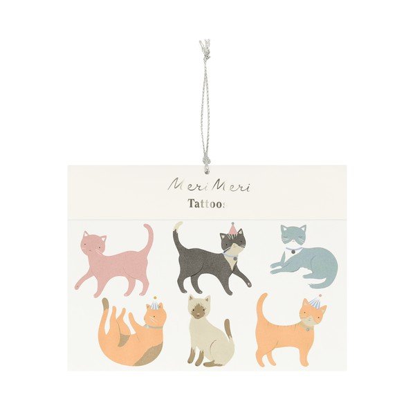 Bērnu tetovējumi Cat – Meri Meri