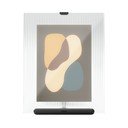 Melns stikla stāvošs foto rāmis 19x23 cm Flute – Umbra