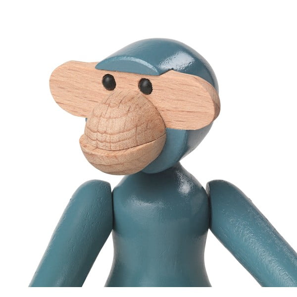 Masīvkoka statuete (augstums 9,5 cm) Monkey Mini – Kay Bojesen Denmark-image-3
