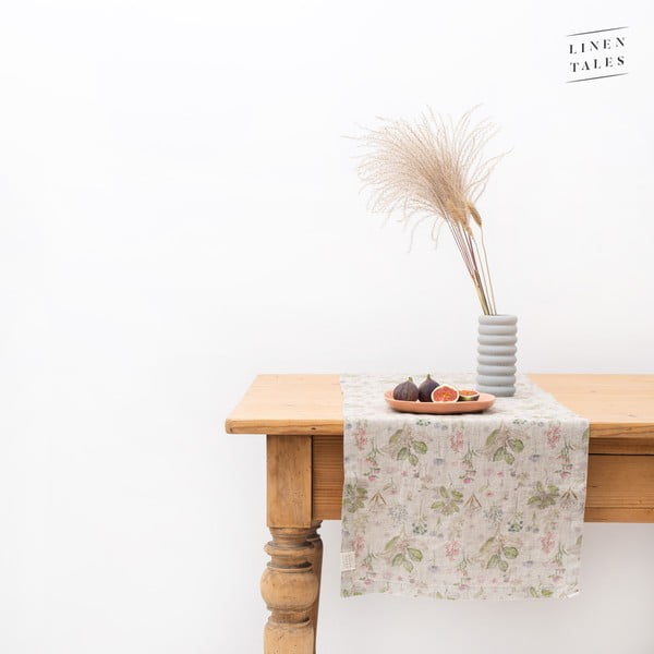 Lina galda celiņš 40x200 cm Botany – Linen Tales