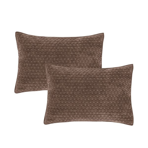 Spilvendrānas (2 gab.) 50x75 cm Attica Velvet – Bianca