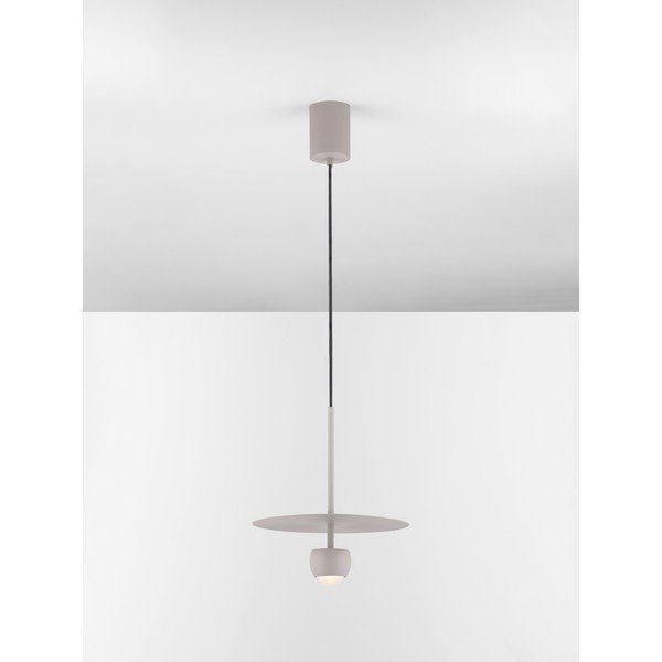 Bēša alumīnija LED piekaramā lampa ø 30 cm Edem – Nova Luce-image-4