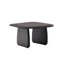 Ozola masīvkoka sānu galdiņš 70x71 cm Pirita – Kave Home