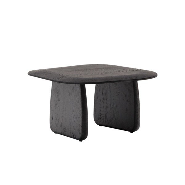 Ozola masīvkoka sānu galdiņš 70x71 cm Pirita – Kave Home