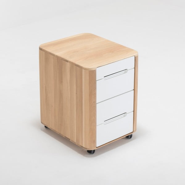 Atvilktne ar masīvkoka ozolkoka konstrukciju Gazzda Ena-image-1