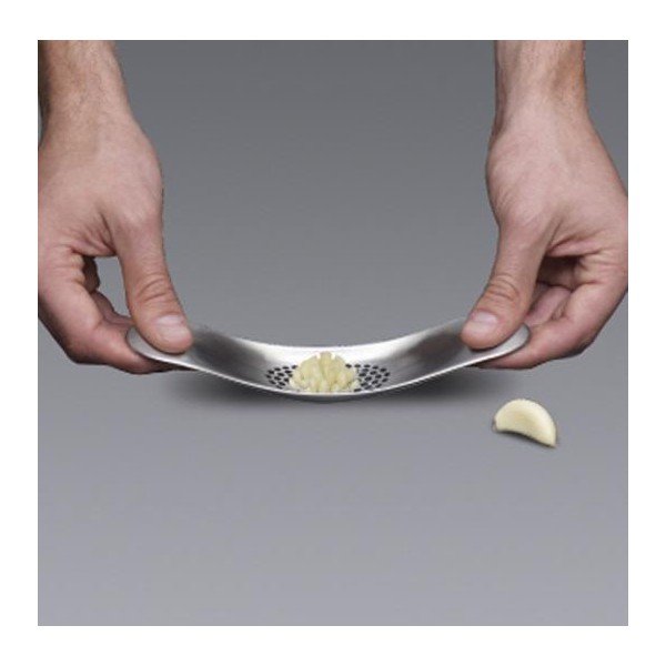Joseph Joseph Garlic Rocker nerūsējošā tērauda ķiploku smalcinātājs-image-3