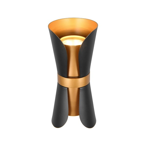 Melna/bronzas krāsas sienas lampa Coat – Trio-image-4