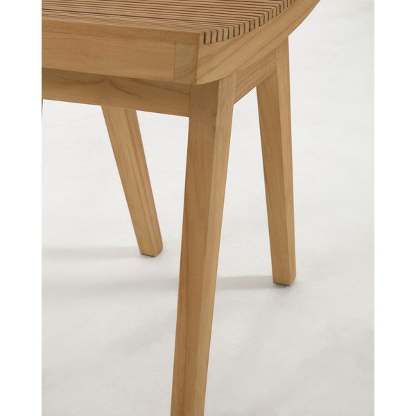 Dabīga toņa tīkkoka masīvkoka ķeblis Vicentina – Kave Home-image-3